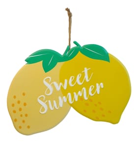 Jardin Metal Hanging Wall Sign - Sweet Summer