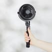 Pifco Flexi Grip Fan 4.5W - Black