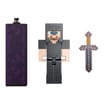 Minecraft: Build A Portal 8cm Figure GTP08 - Steve In Netherite Armour