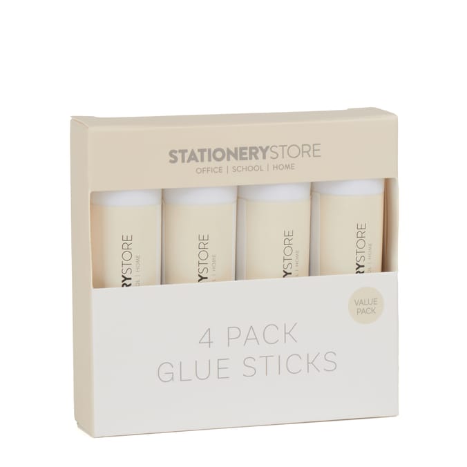 Stationery Store Glue Sticks 15g 4 Pack