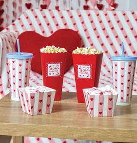 With Love Valentines Movie Night Set 
