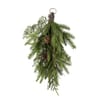 Festive Feeling 70cm Pine Bow Teardrop Swag