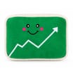 Zippy Paws Squeakie Pattiez Stock Chart Dog Toy    