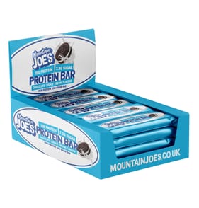 Mountain Joe's Protein Bar 55g - Chocolate Cookie Cream x12