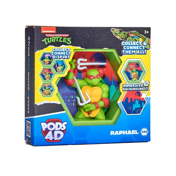 Teenage Mutant Ninja Turtles Raphael 4D Pods