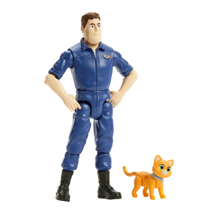 Disney Pixar Lightyear Buzz Lightyear Action Figure - Buzz L'Eclair & Sox HHJ78