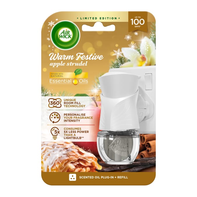 Air Wick Warm Festive Apple Strudel Electrical Plug In 19ml