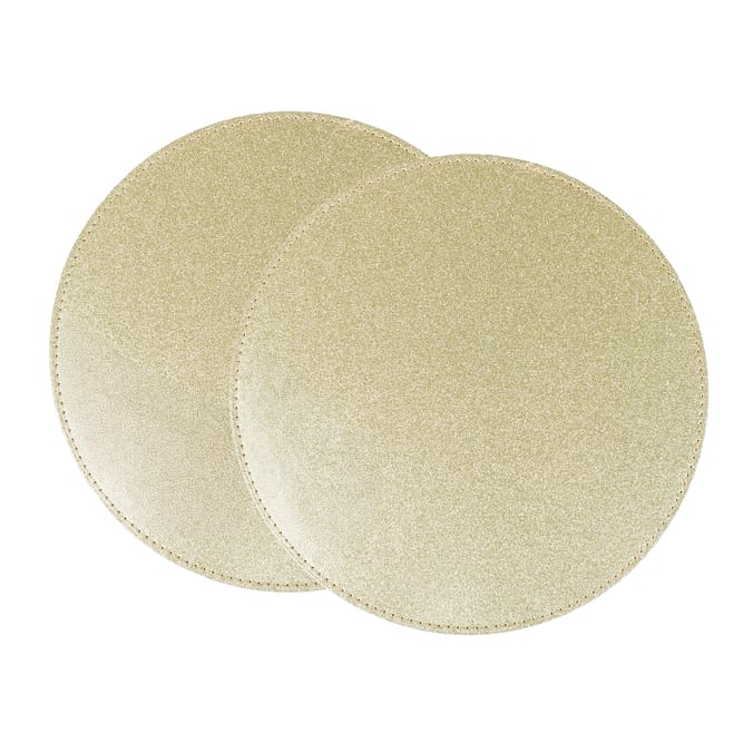 Festive Feeling Glitter Placemats 2 Pack