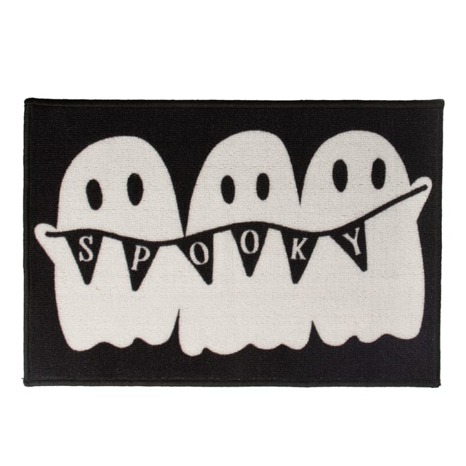 Haunted House Washable Door Mat