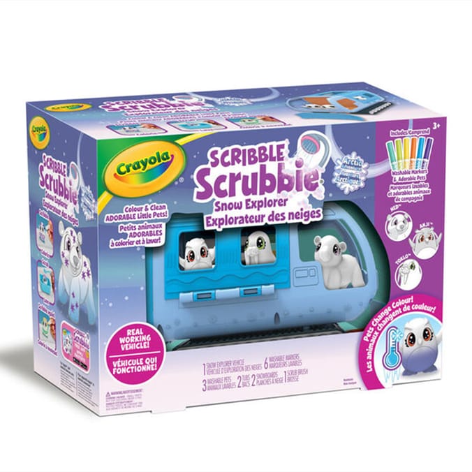 Crayola Scribble Scrubbie Snow Explorer