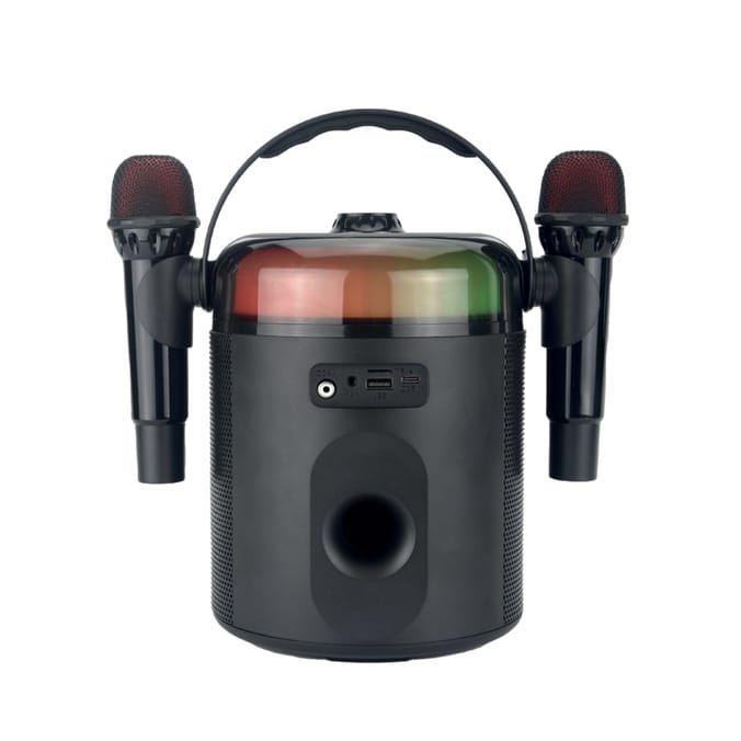 Equatech Wireless Karaoke Speaker With 2 Microphones