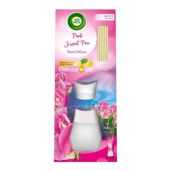 Air Wick Reed Diffuser 42ml - Pink Sweet Pea