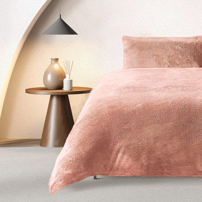 The Winter Warmer Collection Teddy Single Duvet Set
