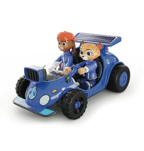 Mille Bornes Challenge Vehicle & Figure Playset - Luna & Loops