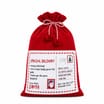 Sleigh Bells Large Canvas Novelty Christmas Sack - Santa Mail