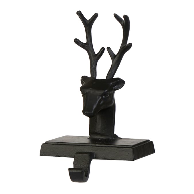Nordic Spirit Metal Stag Stocking Holder