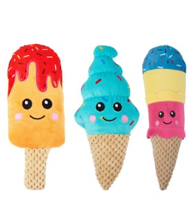 My Pets Summer Plush Dog Toy - Ice Cream Assorted