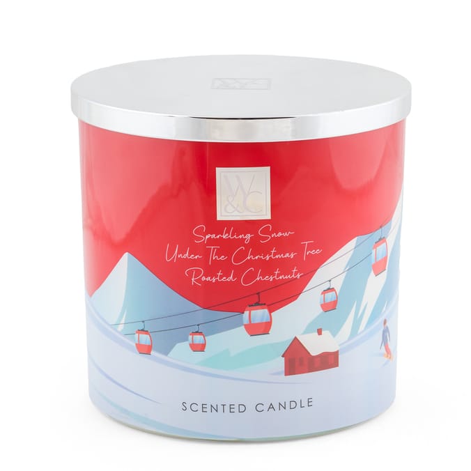 Apres Ski Scented Candle 1.2kg - Sparkling Snow/Christmas Tree/Roasted Chestnuts