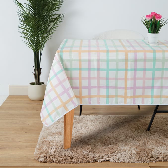 Happy Easter Wipe Clean Tablecloth - Stripe 