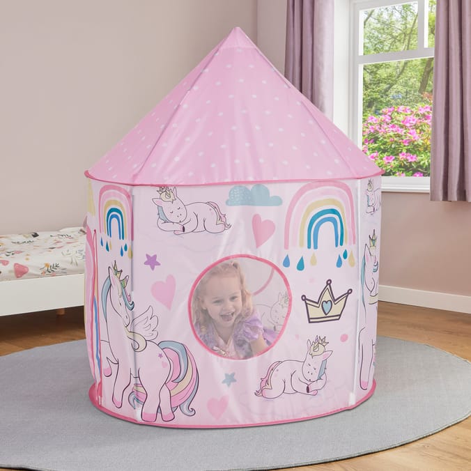 Liberty House Toys Kids Unicorn Play Tent and Play Mat Set