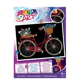 Sequin Art - Bike