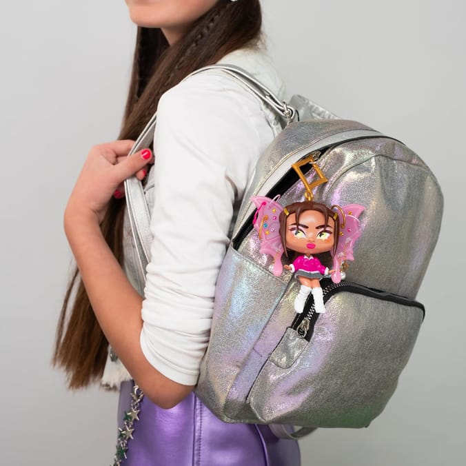 Fiercelings Deluxe Fashion Doll Keychain - Neon Bash 