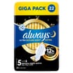Always Ultra Sanitary Towels Secure Night Extra Wings Size 5