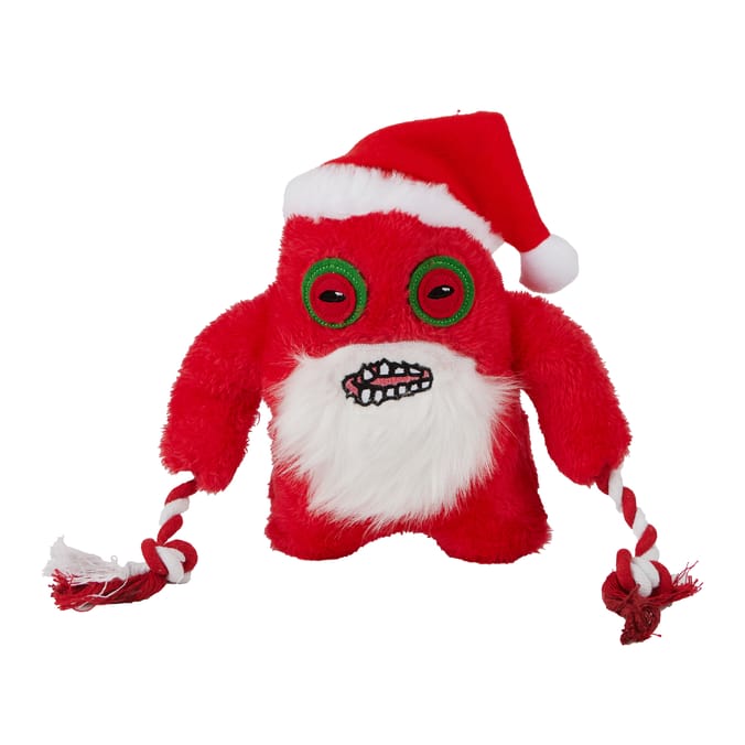 Fuggler Christmas Squeaky Dog Toy