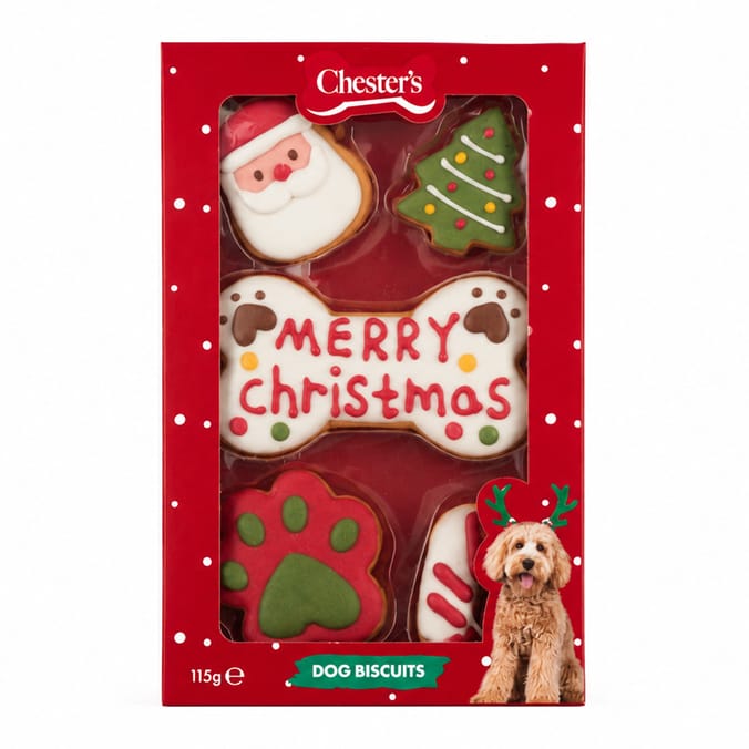 Chester's Festive Dog Biscuits