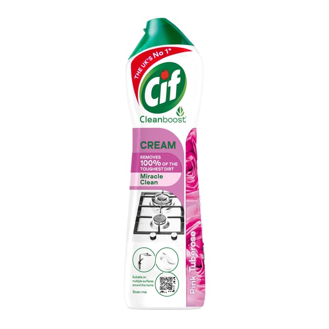 Cif Cream Cleaner 500ml - Pink Tuberose