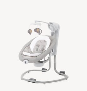 Joie Serina Elephant Duo Swivel Baby Swing