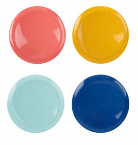 Summer Plastic Plates 4 Pack