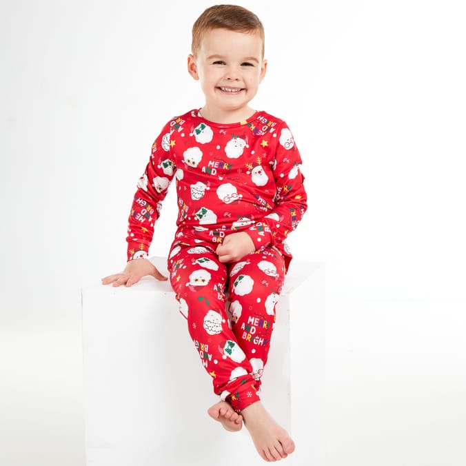 Originals Younger Kids Red Santa Pyjamas