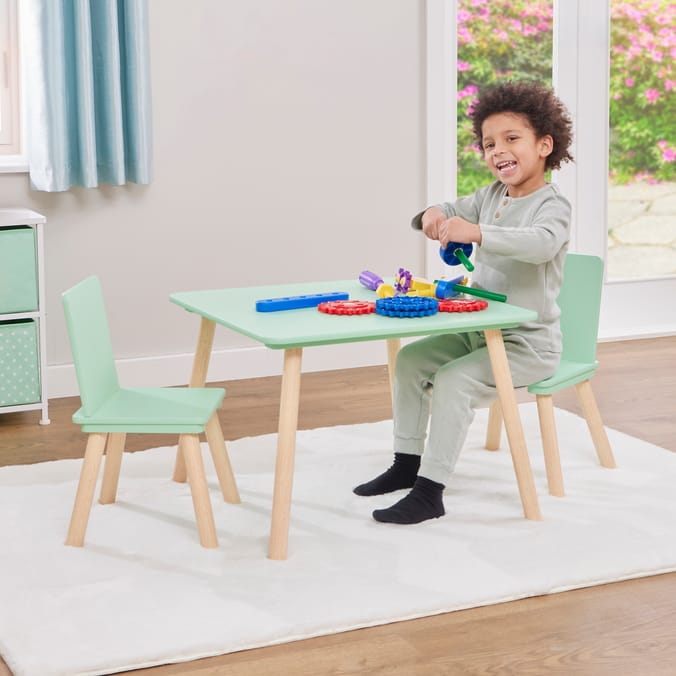 Liberty House Toys Kids Table And Two Chairs Set