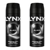 Lynx Body Spray Black 2 x 150ml