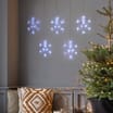 Prestige LED Snowflake Curtain Lights