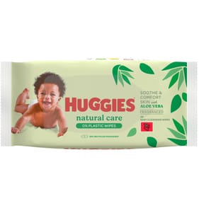 Huggies Natural Care Fragranced Baby Cleansing Wipes 48's
