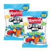 Maynards Bassetts Sports Mix Juicies Sweets Sharing Bag 130g x2