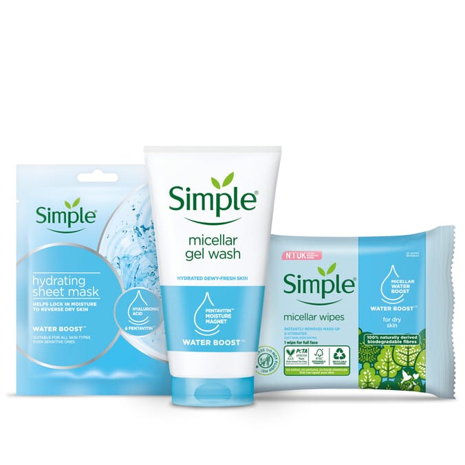 Simple Skin Kind Hydrating Beauty Bag Gift Set