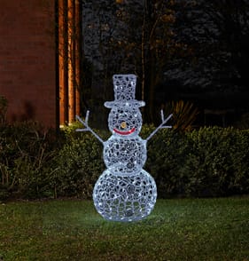 Prestige LED Acrylic Snowman 