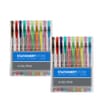 Stationery Essentials Gel Pens Assorted Colours x2