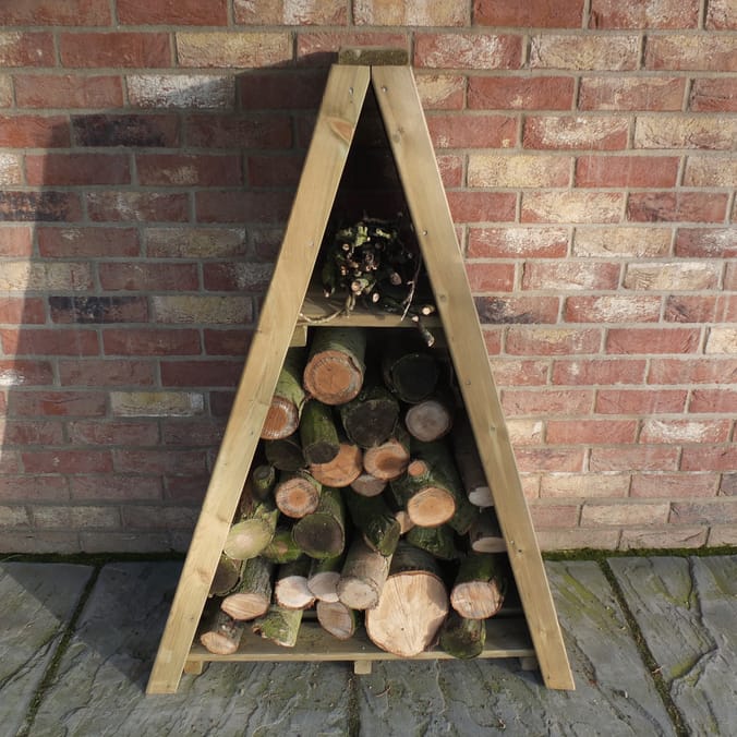 Shire Overlap Triangular Log Store