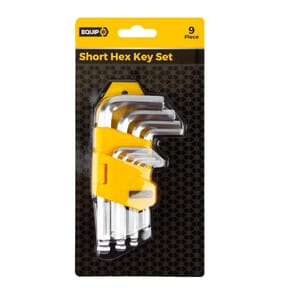 Equip Tools Short Hex Key Set