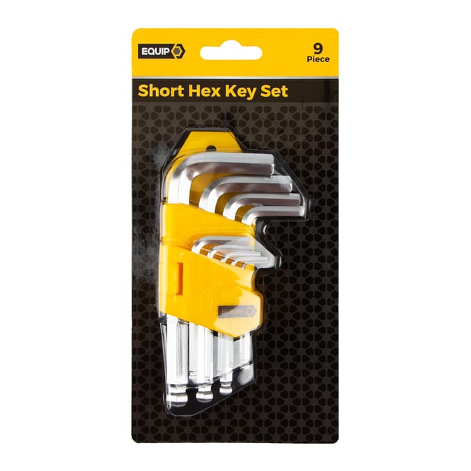 Equip Tools Short Hex Key Set