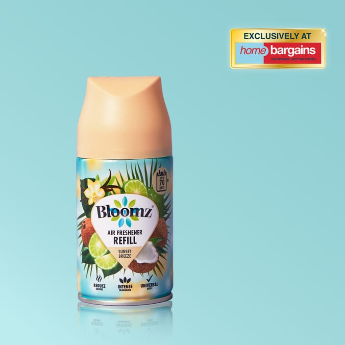 Bloomz Auto Air Freshener Refill 250ml - Sunset Breeze