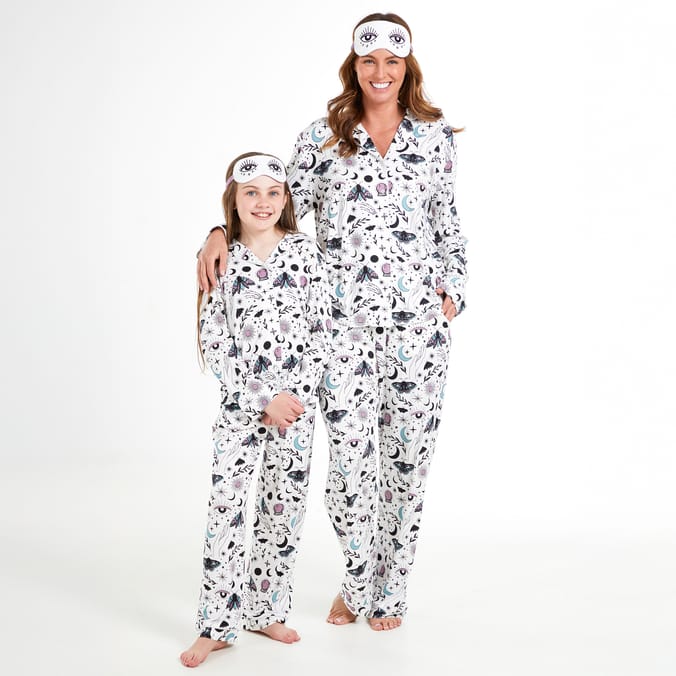 Mystic Midnight By Originals Girls Button Up Pyjamas