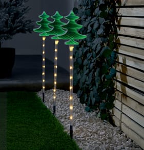 Prestige Mains Operated LED Infinity Stake Lights - Trees