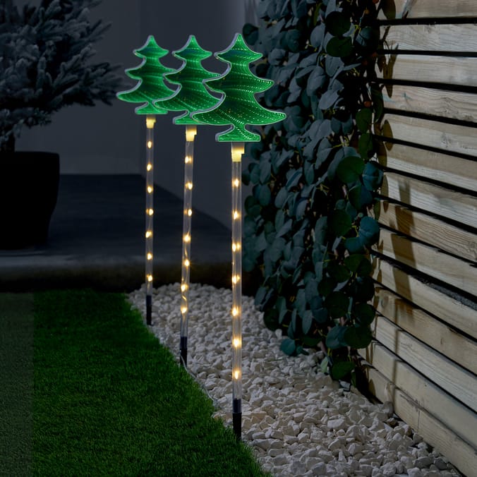 Prestige Mains Operated LED Infinity Stake Lights