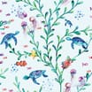 Under the Sea Wallpaper 90941 - Light Teal