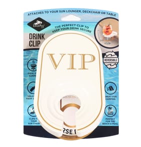 Logo Pegs Drink Clip Holder - Reserved VIP